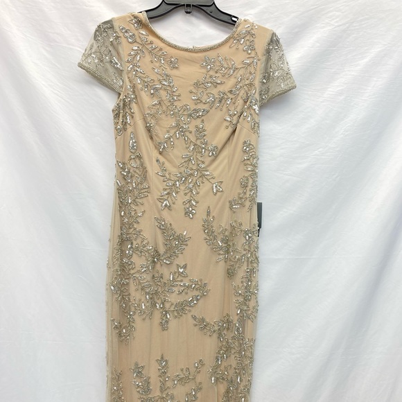 Adrianna Papell short sleeve sheath dress - Picture 4 of 7